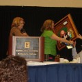 2009 Annual HIPPY AL Awards Banquet - Chief Justice, Sue Bell Cobb accepted her HIPPY Hero Award painted by local artist, Anne West.
